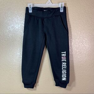 True Religion girls black sweat pants‎